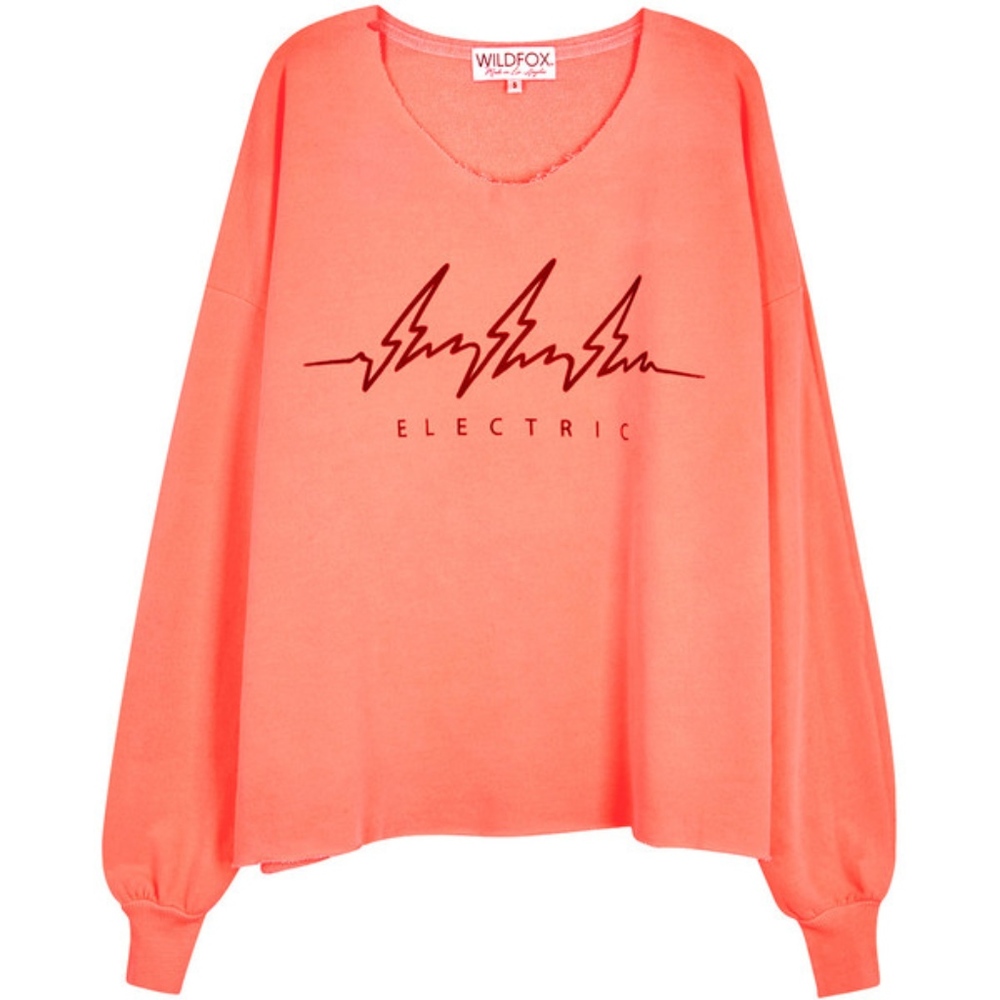 WILDFOX "ELECTRIC" SWEATSHIRT NWOT!!